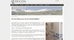 Desktop Screenshot of hucon-energy.com