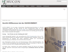 Tablet Screenshot of hucon-energy.com